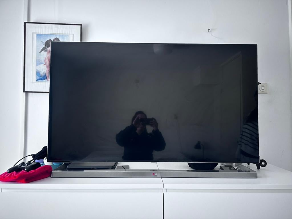 LG 55” Smart TV + Built in Soundbar — Excellent Condition, Audio, Tv en Foto, Ophalen, LED, 120 Hz, Zo goed als nieuw