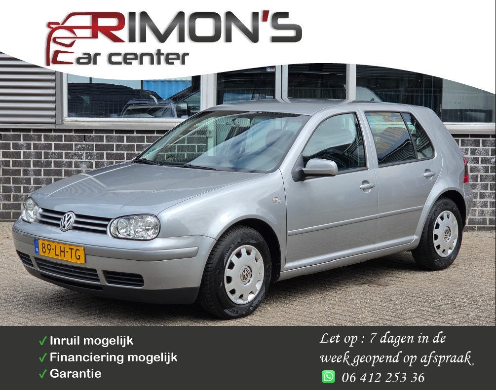 Volkswagen Golf 1.6-16V Airco Cruise Controle 5 Deurs, Voorwielaandrijving, 4 cilinders, Metallic lak, 49 €/maand