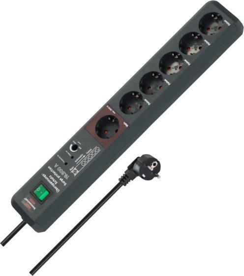 Te koop aangeboden: Brennenstuhl eco line stekkerdoos 8, Ophalen of Verzenden, Zo goed als nieuw, Stopcontact