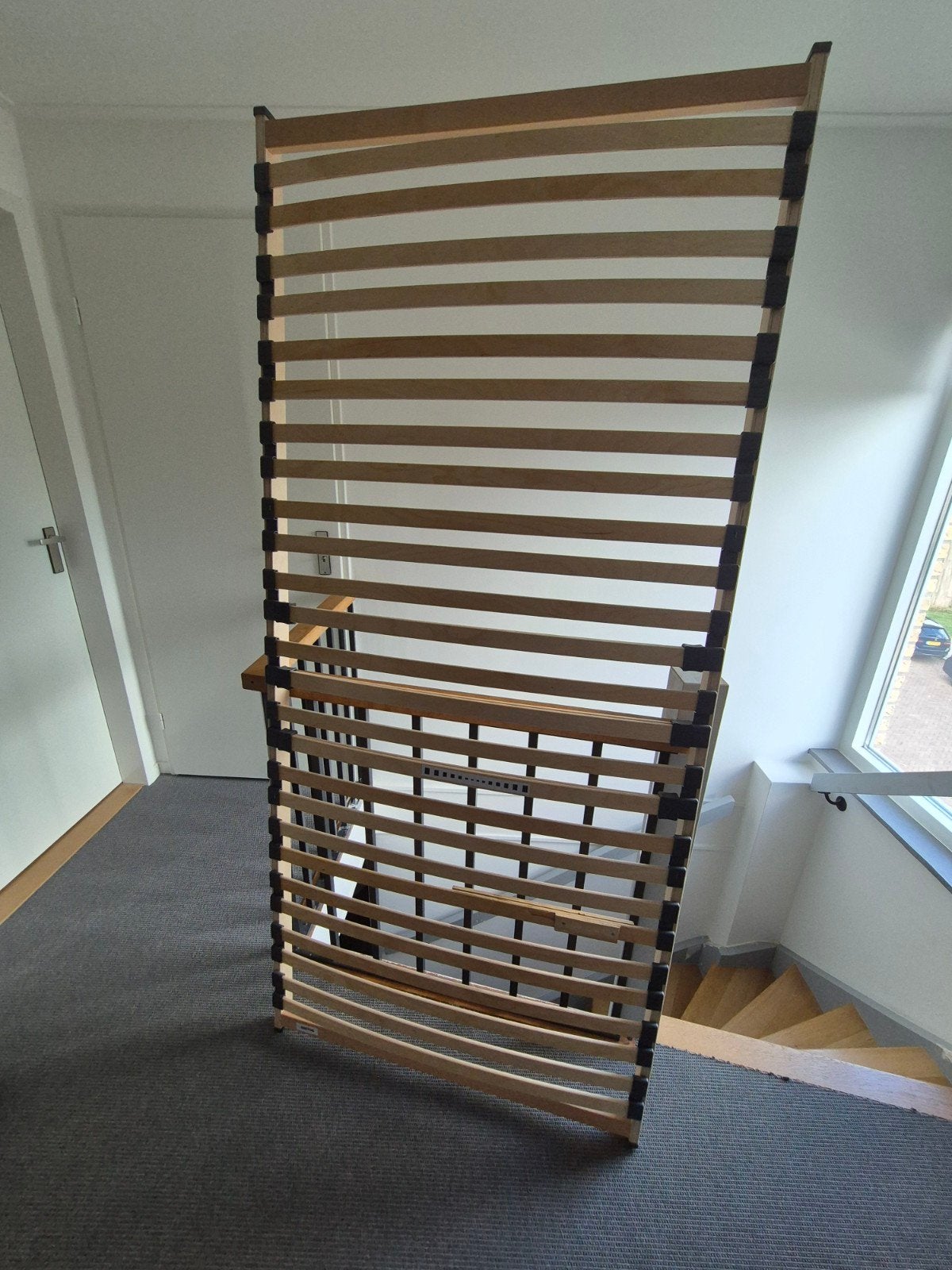 Gratis af te halen: Lattenbodem 90x200, Ophalen, Gebruikt, 90 cm, Eenpersoons