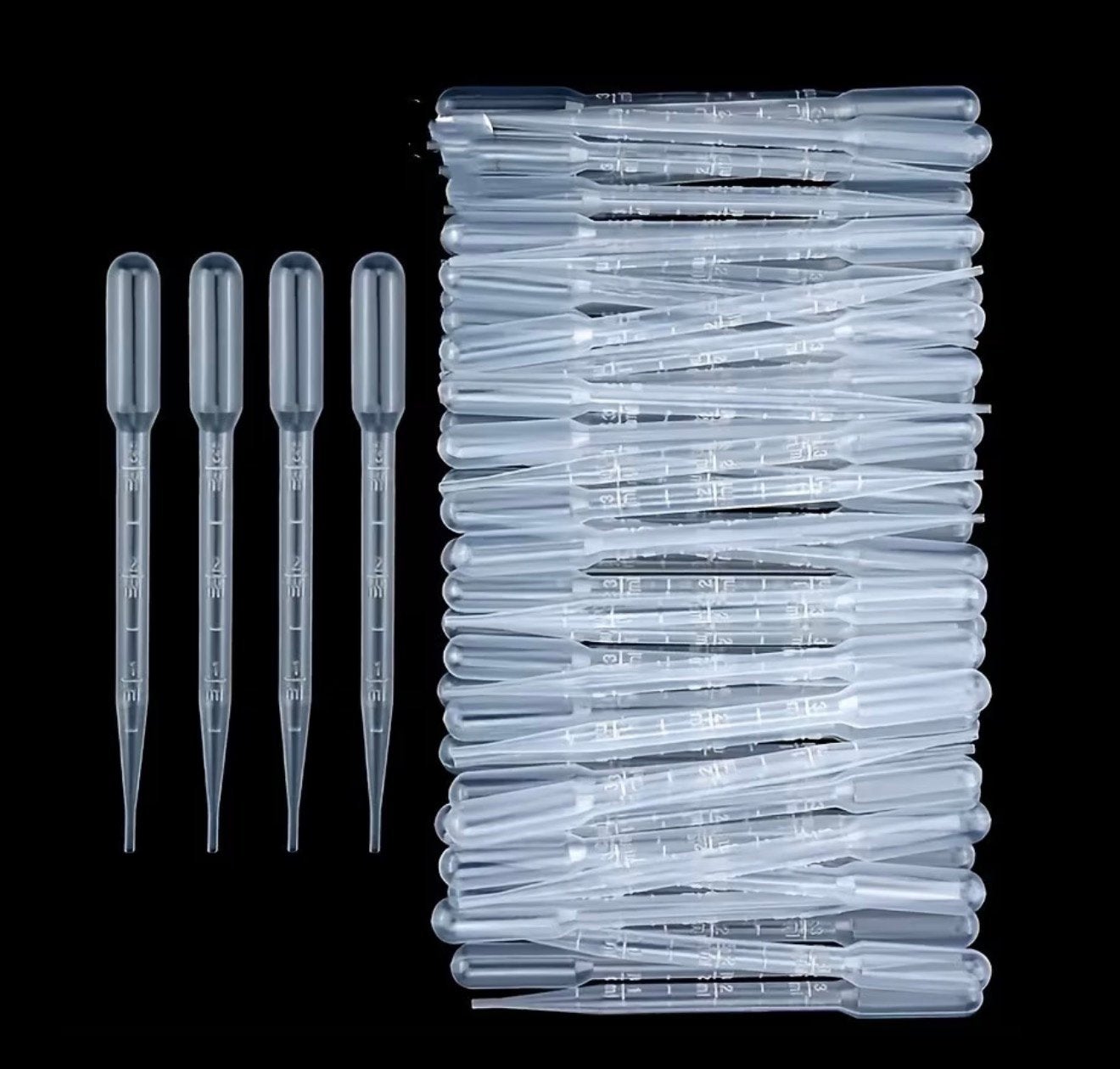 Plastic pipetten, Ophalen, Nieuw, Handen en Nagels
