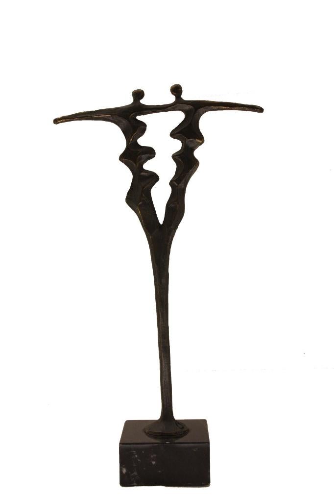 Corry Ammerlaan – Bronzen beeldje – Gesigneerd – Artihove, Antiek en Kunst, Overige onderwerpen, Minder dan 20 cm, Ophalen of Verzenden