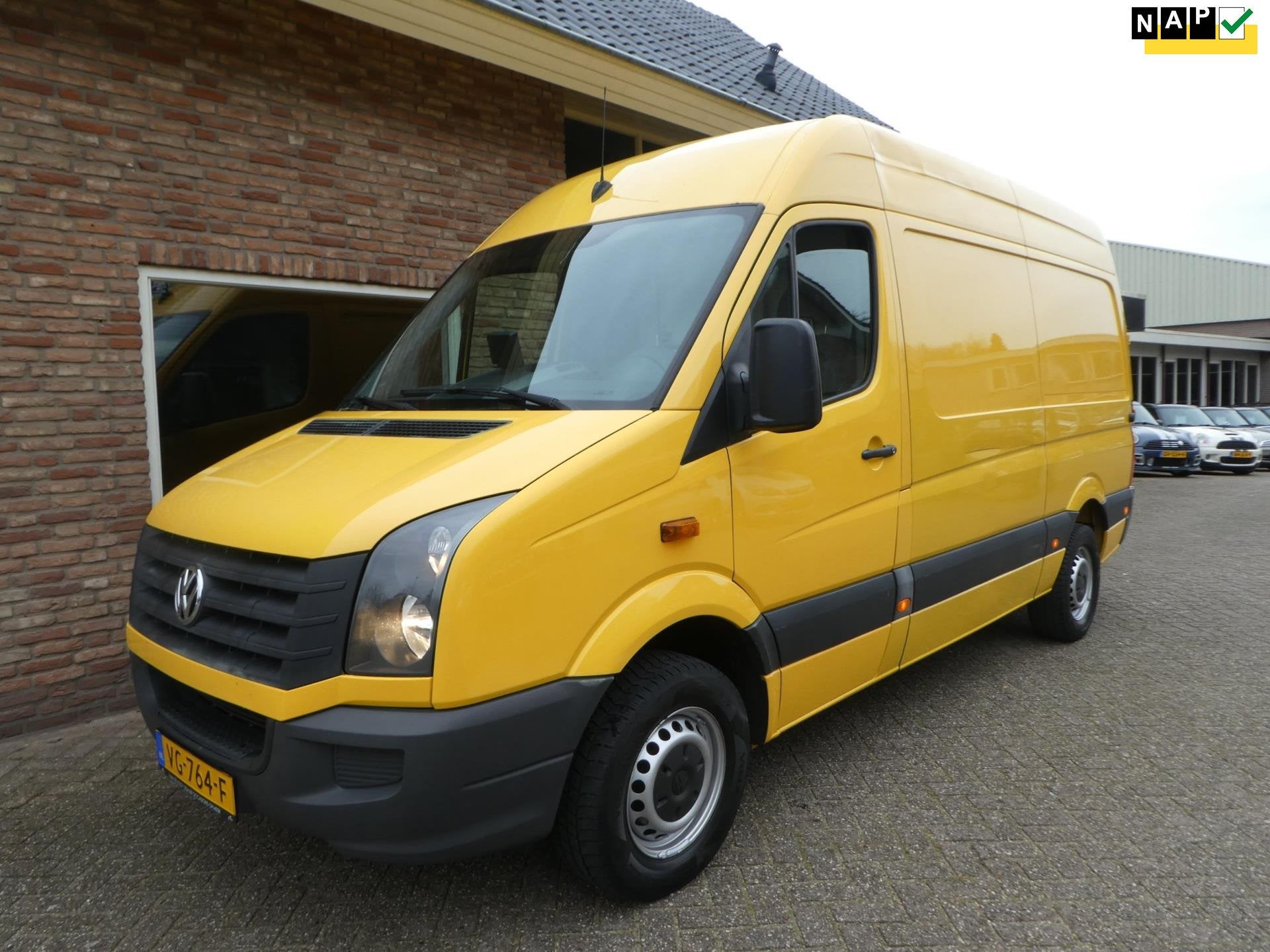 Volkswagen Crafter 50 2.0 TDI L2H2 BM, Auto's, Euro 5, Gebruikt, 4 cilinders, Volkswagen