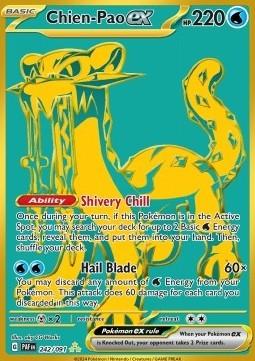 CHIEN-PAO 242/091 - PALDEAN FATES, Ophalen of Verzenden, Nieuw, Losse kaart, Foil