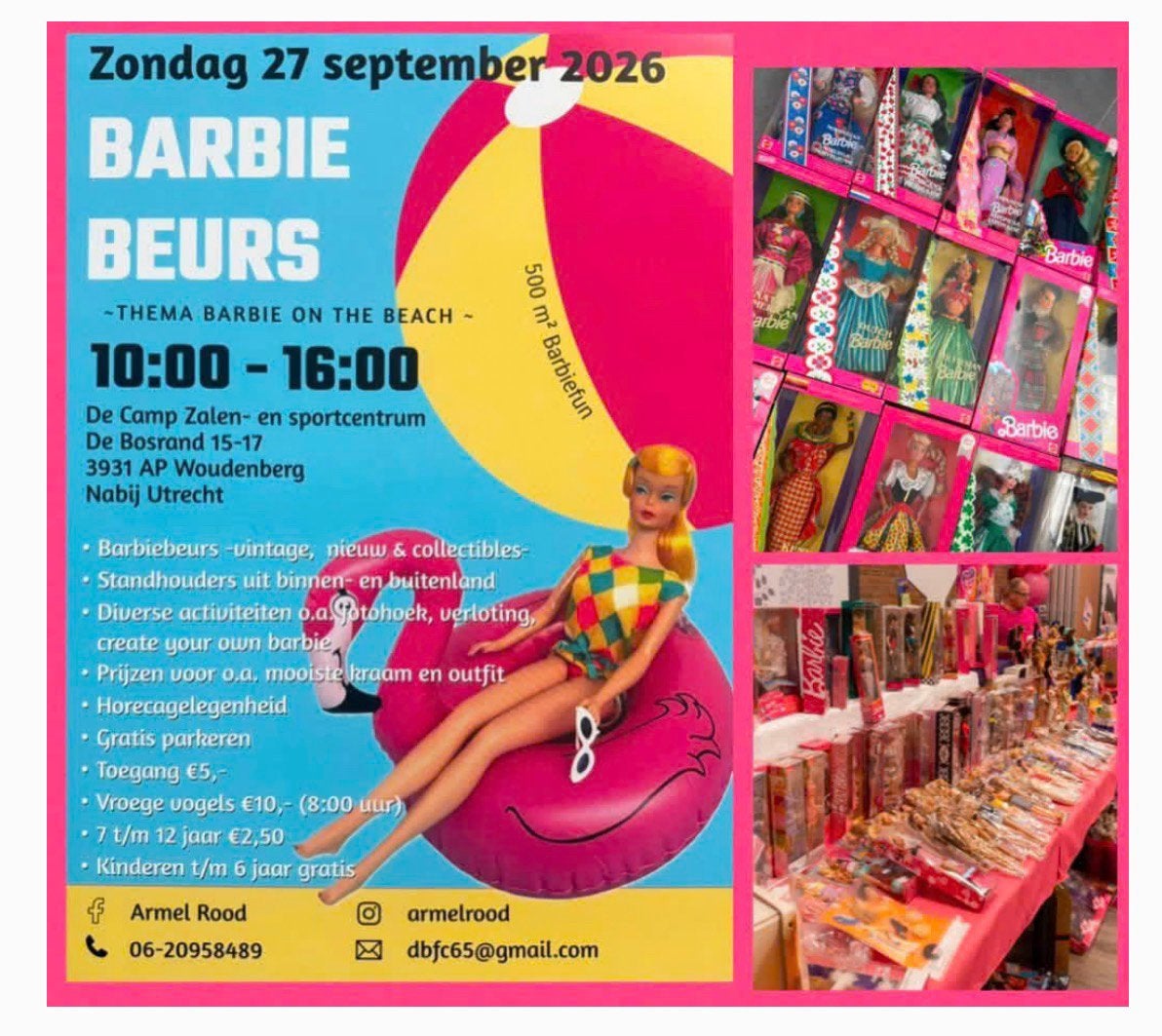 Barbie Beurs!, Ophalen of Verzenden, Zo goed als nieuw