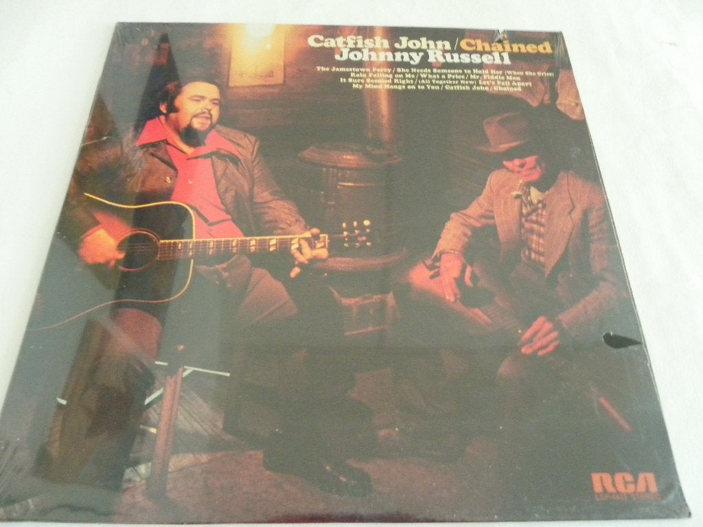 LP Johnny Russell - Catfish John/Chained, LP, Geseald, Ophalen of Verzenden, 12 inch