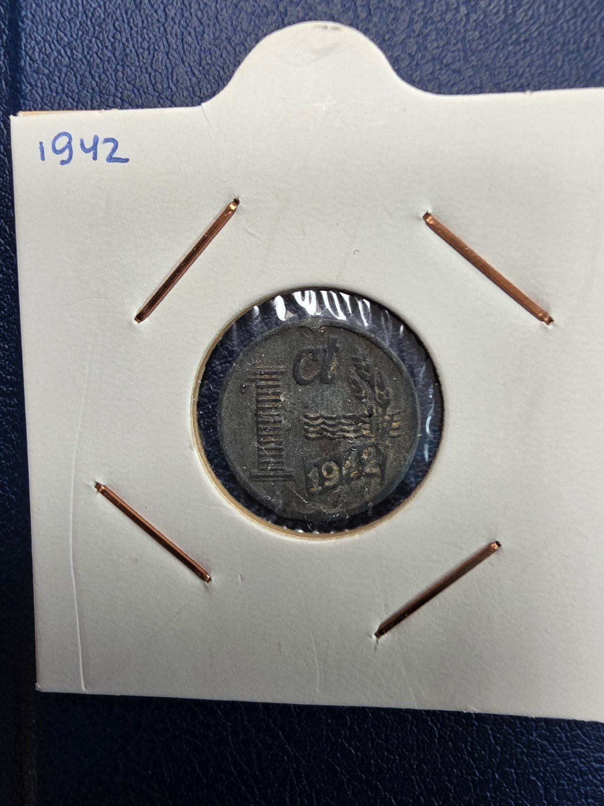 Nederland 1 Cent 1942 - Koningin Wilhelmina, Ophalen of Verzenden, Koningin Wilhelmina, 1 cent, Losse munt