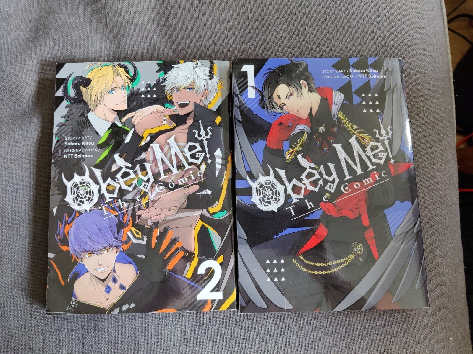 Obey Me! The Comic volume 1-2 manga, Meerdere comics, Ophalen of Verzenden, Zo goed als nieuw, Japan (Manga)