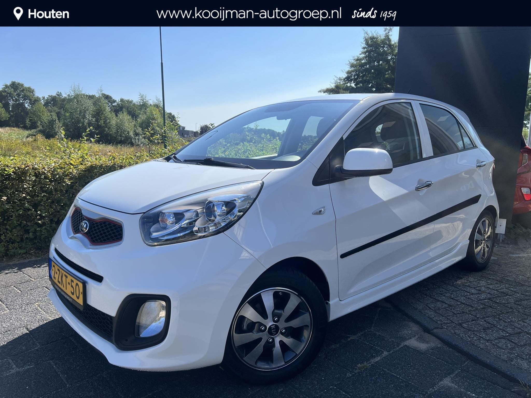 Kia Picanto 1.0 CVVT X-treme Eerste Eigenaar Dealeronderhoud, Euro 5, Stof, Gebruikt, 400 kg
