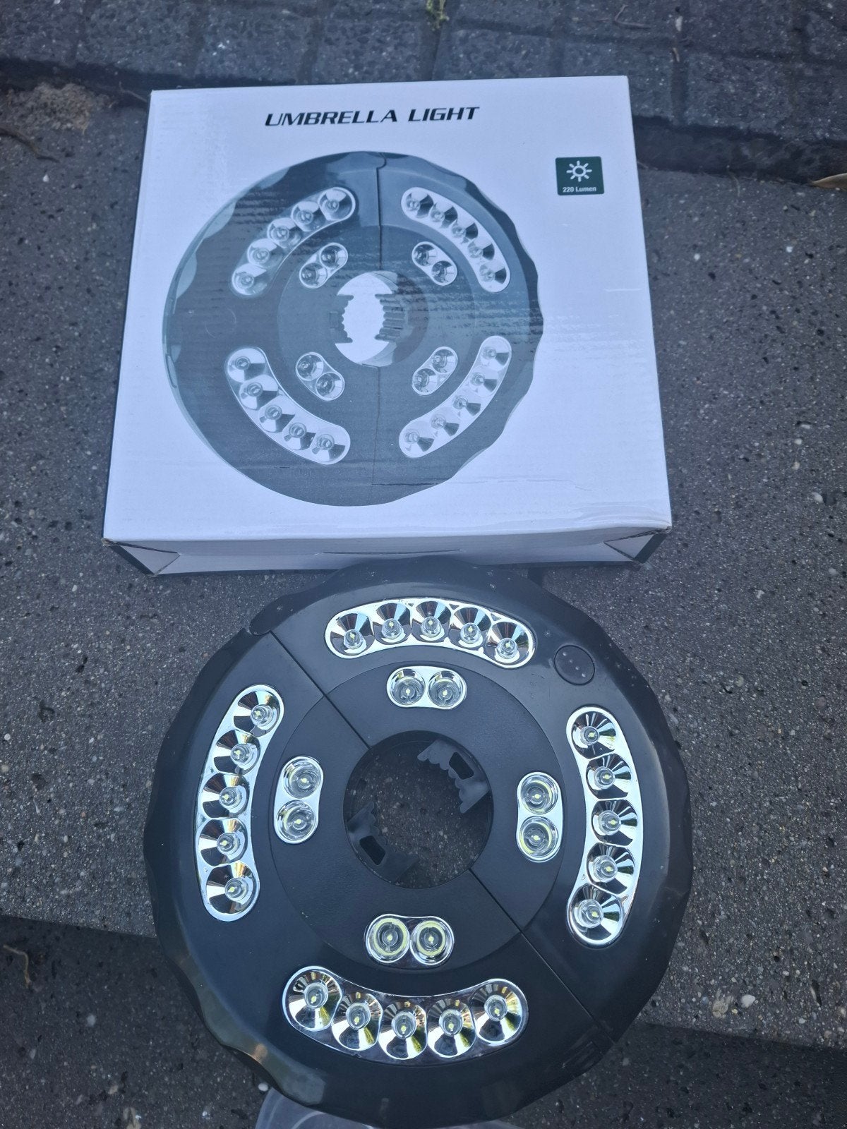 Parasollamp LED - Umbrella Light voor buiten, Kunststof, Minder dan 50 watt, Overige typen, Ophalen of Verzenden