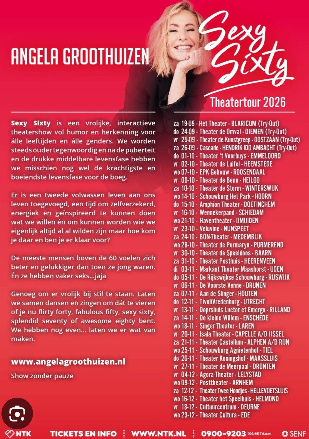 sexy sixty theatershow, Twee personen, Oktober