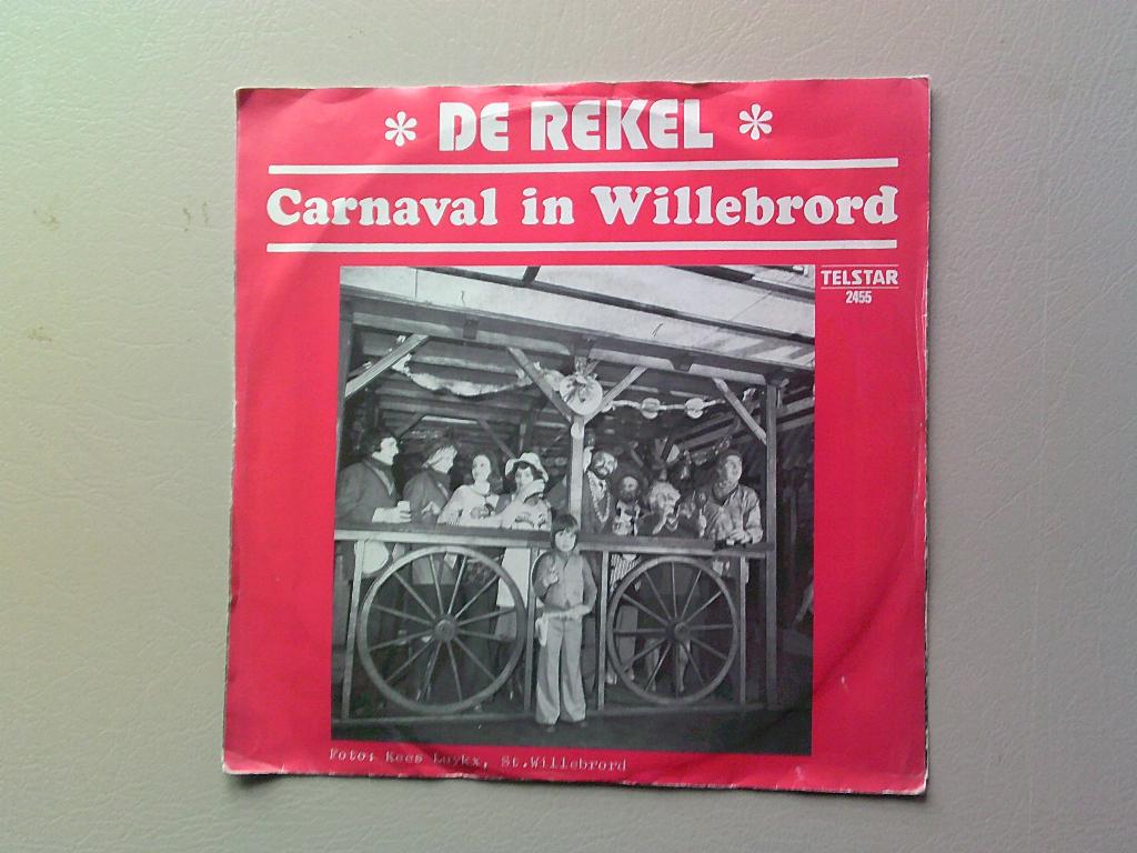 de rekel - carnaval in willebrord  ( 1977 ), Overige formaten, Ophalen of Verzenden, Levenslied of Smartlap, 1970 - 1979