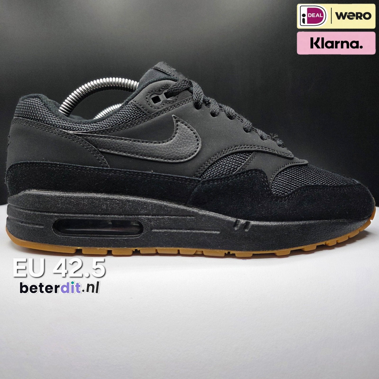 Nike Air Max 1 'Black Gum'
Maat: 42.5, Nike air max, Zwart, Ophalen of Verzenden, Nike