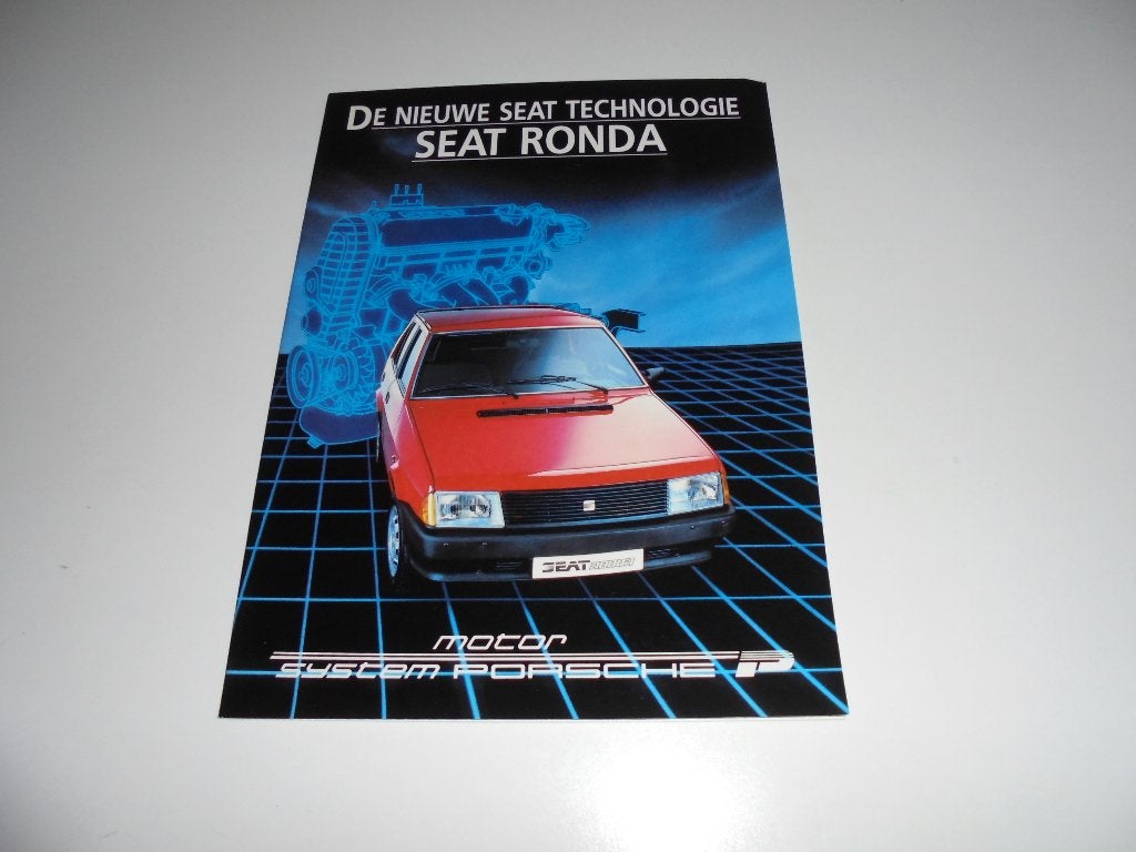 brochure Seat Ronda  1984, Ophalen of Verzenden, Zo goed als nieuw, Overige merken