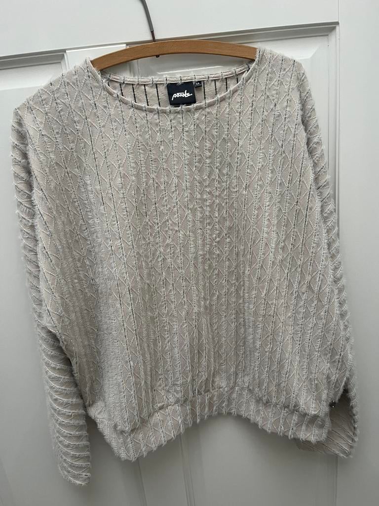 Leuke “ trui “ van Poools maat 44, Ophalen of Verzenden, Zo goed als nieuw, Maat 42/44 (L), Beige