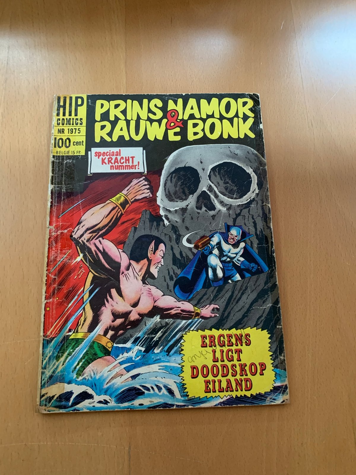 Hip Comics: Prins Namor & Rauwe Bonk - Speciaal Krachtnummer, Eén stripboek, Ophalen of Verzenden, Gelezen