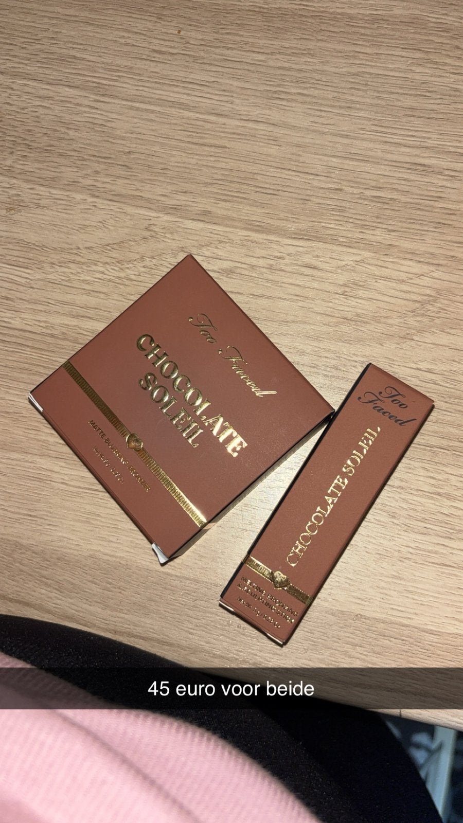 Too faced bronzer, Ophalen of Verzenden, Zo goed als nieuw, Bruin, Gehele gezicht