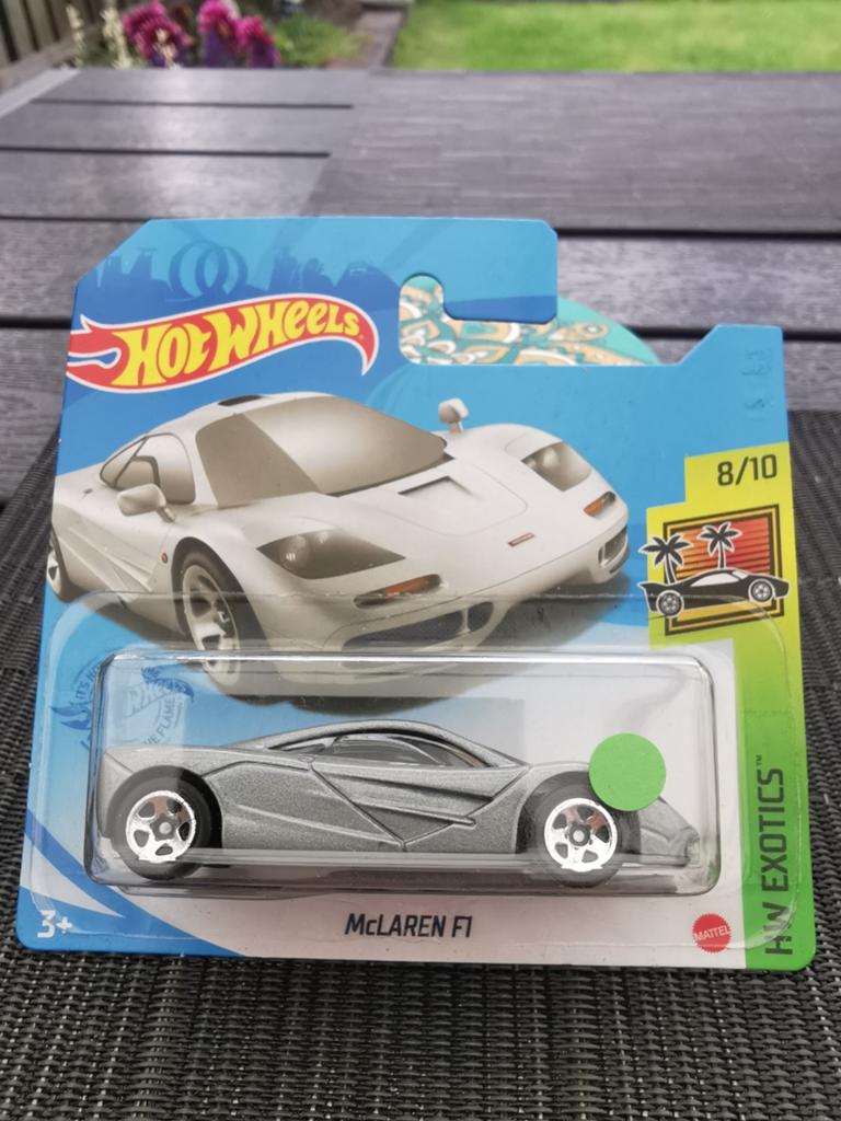 HotWheels McLaren F1 grijs, Ophalen of Verzenden, Nieuw, Auto