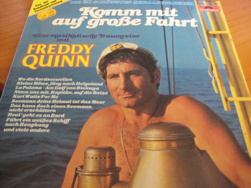 LP, Freddy Quinn: Komm mit auf große Fahrt, Ophalen of Verzenden, Zo goed als nieuw, LP