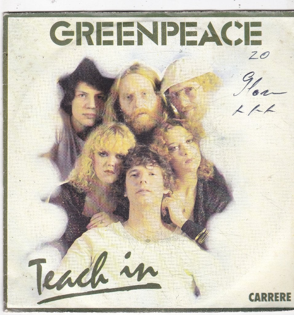 7" Single Teach In - Greenpeace, Ophalen of Verzenden, Gebruikt, 7 inch, Pop