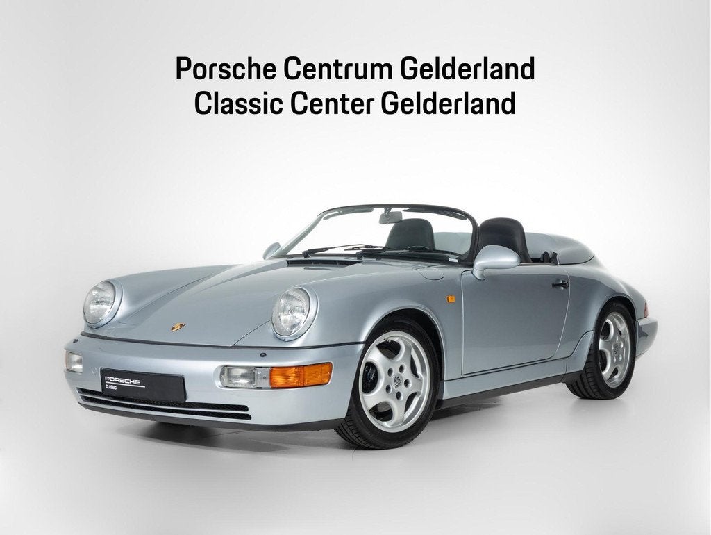 Porsche 911 964 Speedster, Auto's, Zwart, Bedrijf, 3600 cc, 2 stoelen