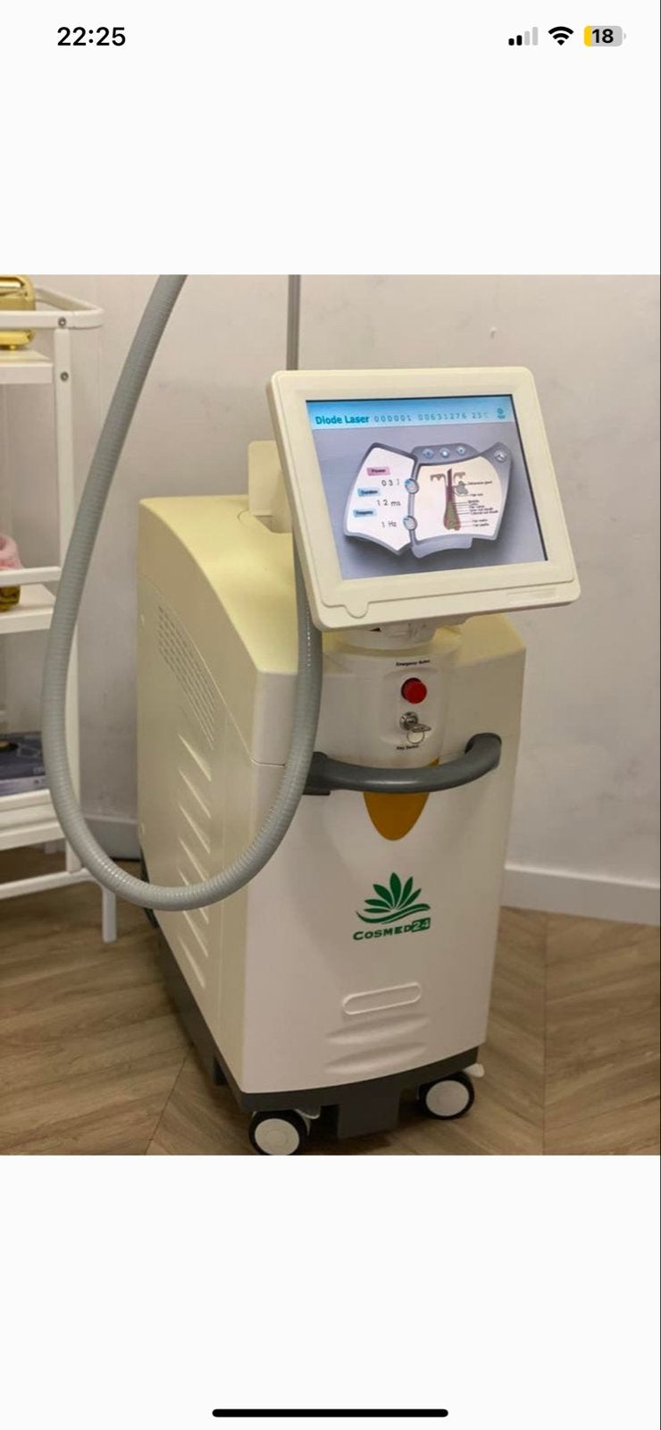 ice Diode Laser - Krachtige Ice Laser professional., Ophalen of Verzenden, Zo goed als nieuw, Scheren en Epileren