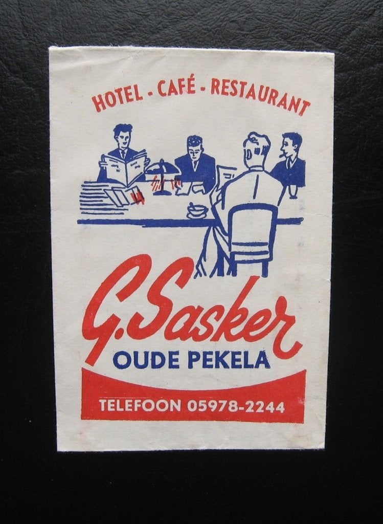 3720 Oude Pekela - Hotel Cafe Restaurant G. Sasker, Verzamelen, Verzenden, Nederland