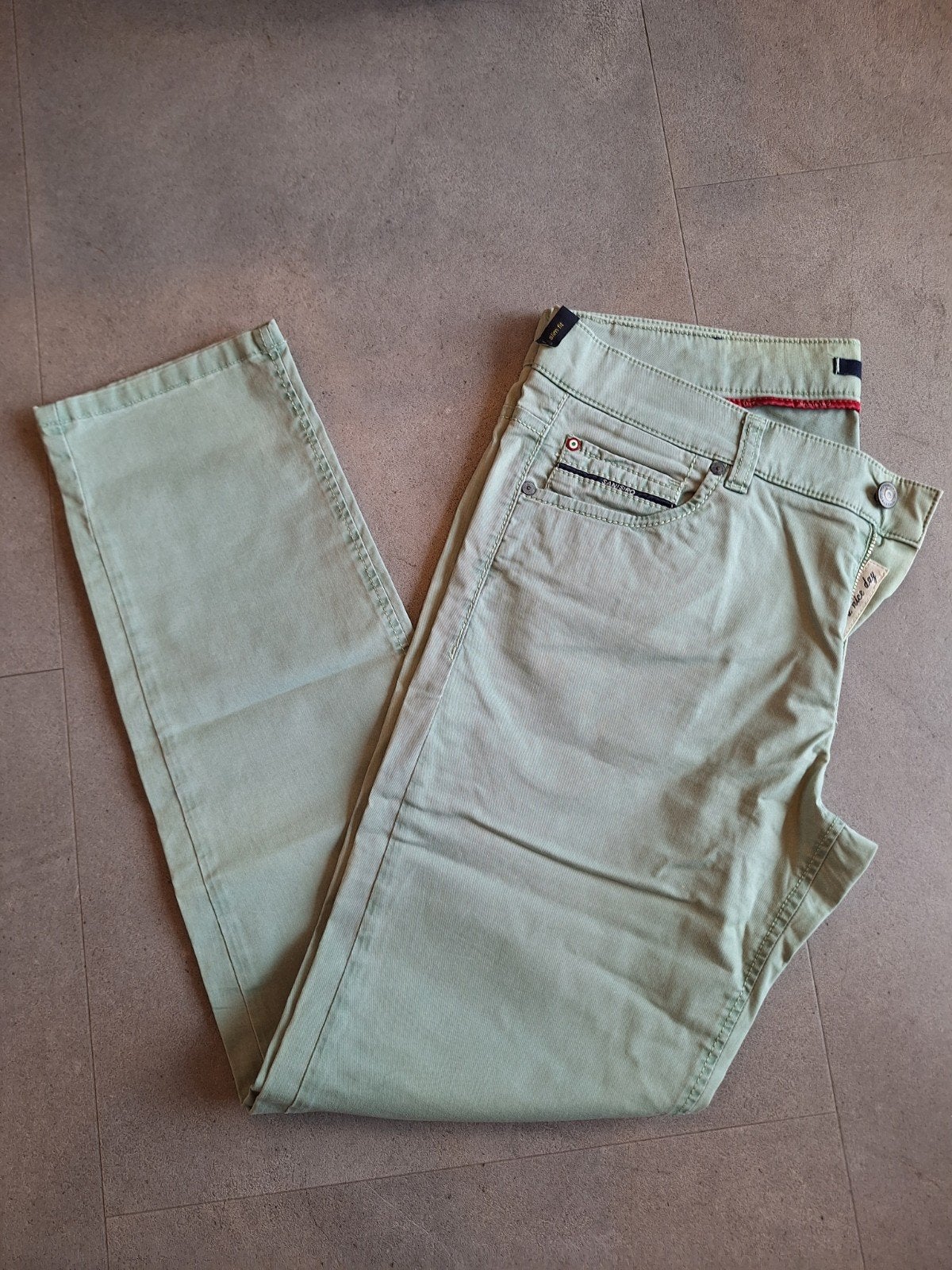 San Siro lichtgroene heren pantalon maat XL, Ophalen of Verzenden, Nieuw, Blauw, San Siro