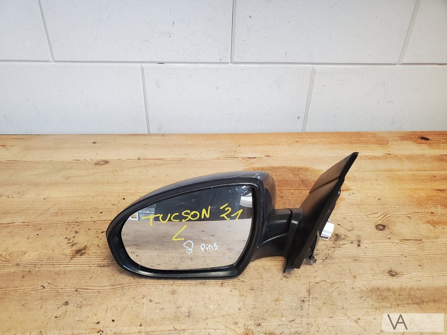Hyundai Tucson 2015 - 2021 spiegel links kapje lakschade €99, Gebruikt, -, -, Ophalen of Verzenden
