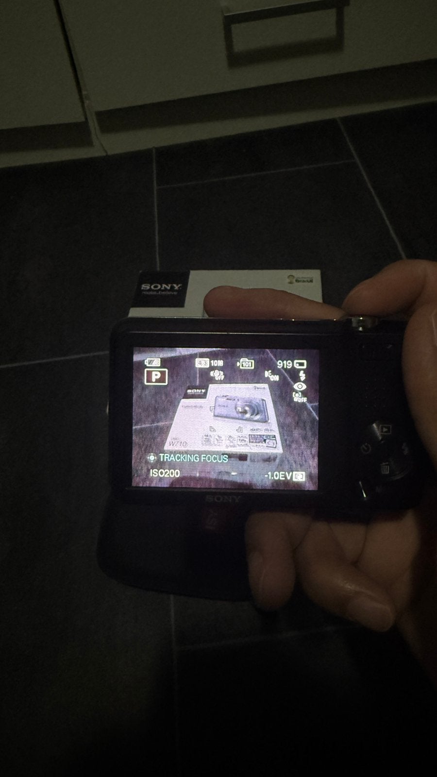 Foto 5 van Sony Cyber-shot DSC-W710 16.1MP compleet met doos oplader SD