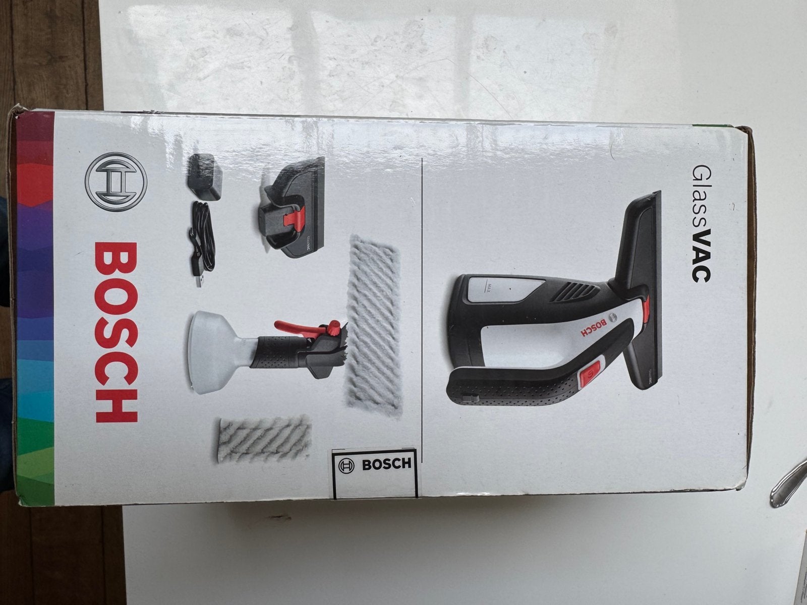 Nieuwe Bosch GlassVAC Window VAC - Geseald in doos, Ophalen of Verzenden, Raamwisser of Trekker