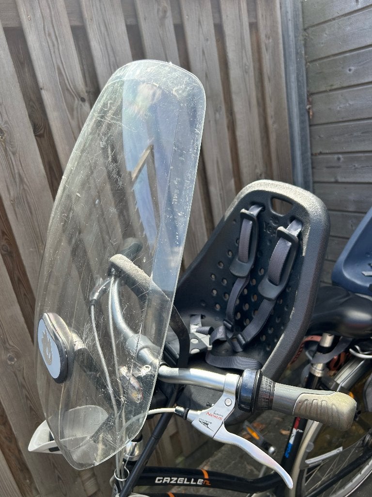 Yepp voorzitje met windscherm, Fietsen en Brommers, Fietsaccessoires | Fietsstoeltjes, Yepp, Voorzitje, Ophalen, 0 t/m 10 kg