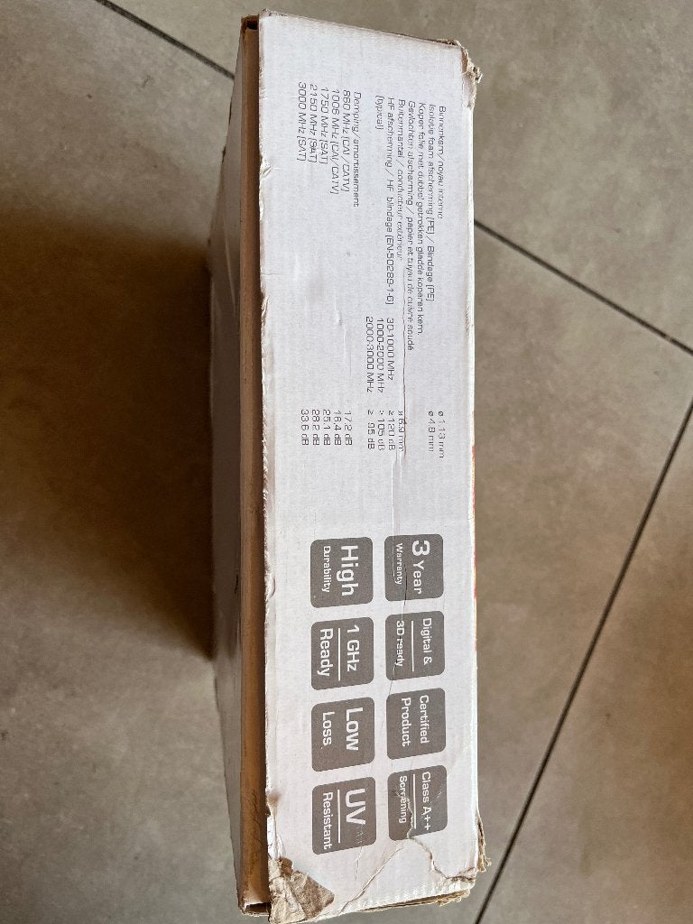 Coax kabel 36 meter, Ophalen of Verzenden, Nieuw, 10 meter of meer, Coaxiale kabel