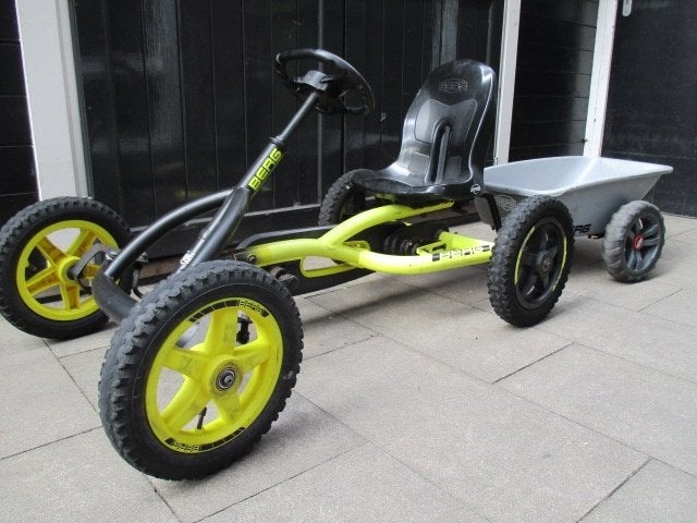 berg buddy skelter met kar/aanhanger, Kinderen en Baby's, Ophalen, Gebruikt, Berg, Vrijloopautomaat