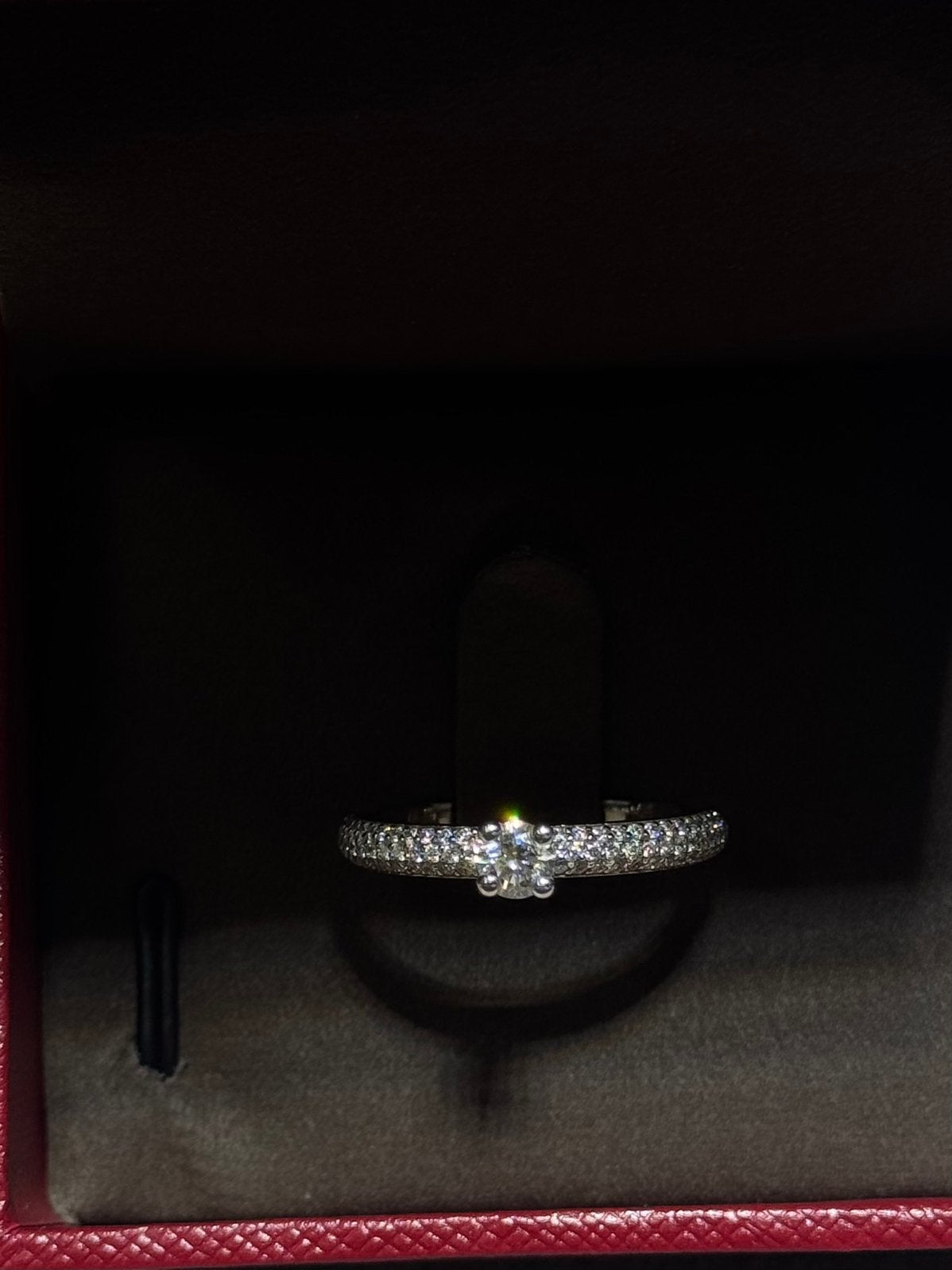 18K Goud - Diamanten Ring - 18Karaat - Nieuw - NU 30%KORTING, Sieraden, Tassen en Uiterlijk, Ringen, Wit, Nieuw, Ophalen of Verzenden