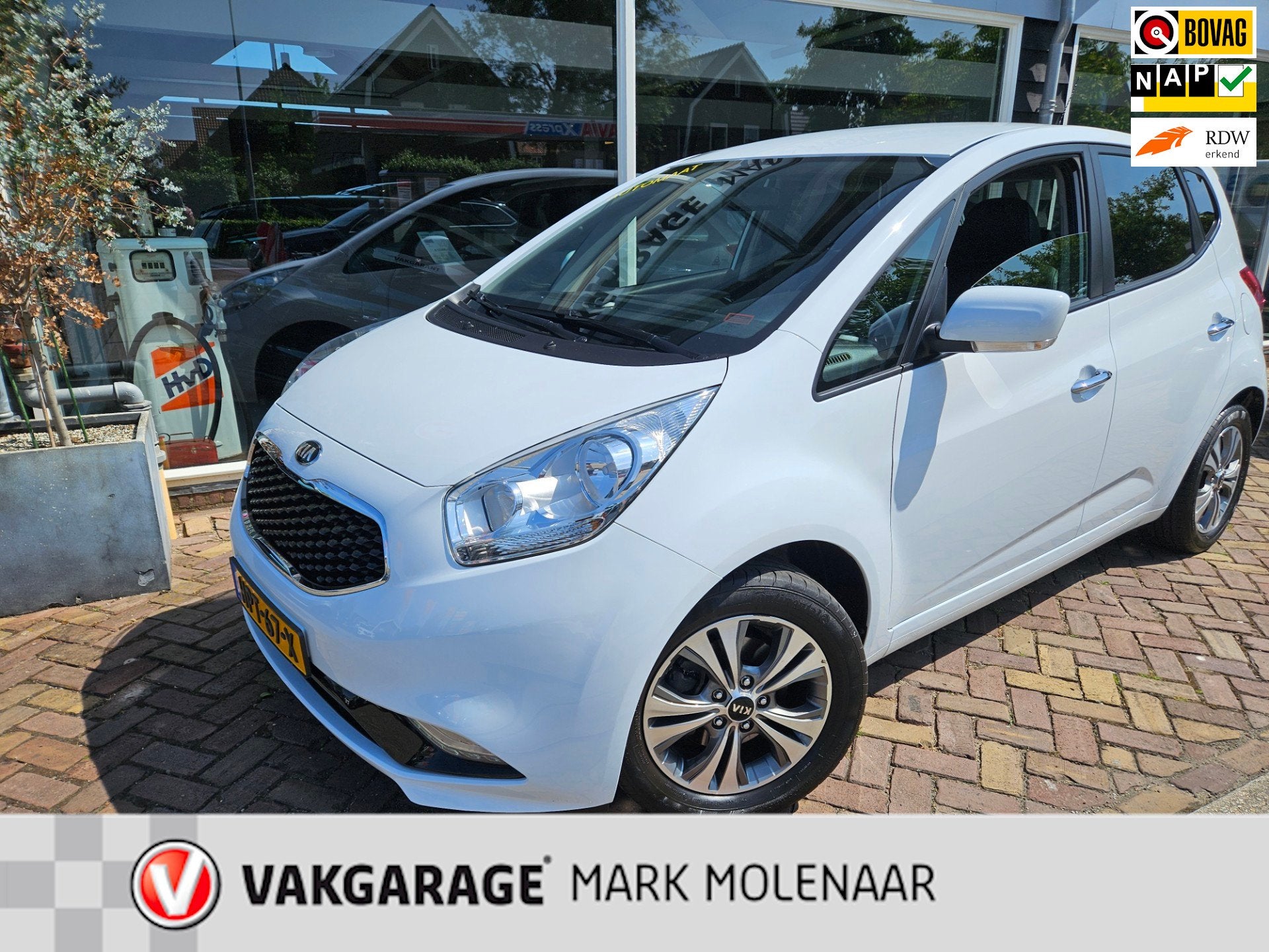 Kia VENGA 1.6 CVVT ExecutiveLineautomaat,camera,luxe, Auto's, 15 km/l, Gebruikt, 4 cilinders, Bedrijf