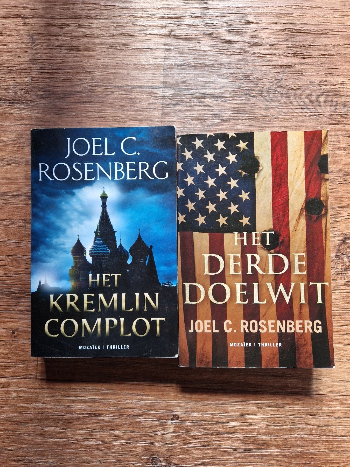 Set Joel C. Rosenberg 2 boeken, Boeken, Thrillers, Ophalen of Verzenden, Zo goed als nieuw, Joel C. Rosenberg, Nederland