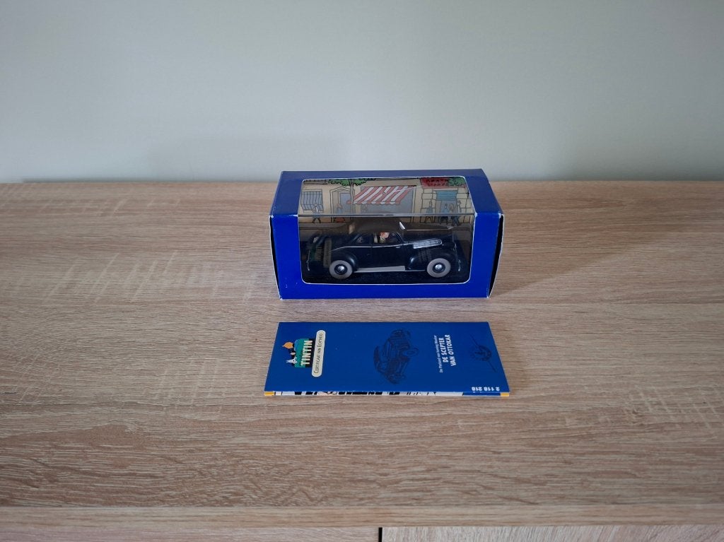 Kuifje auto 018 De Packard uit De scepter van Ottokar, Ophalen of Verzenden, Kuifje, Gebruikt, Beeldje of Figuurtje