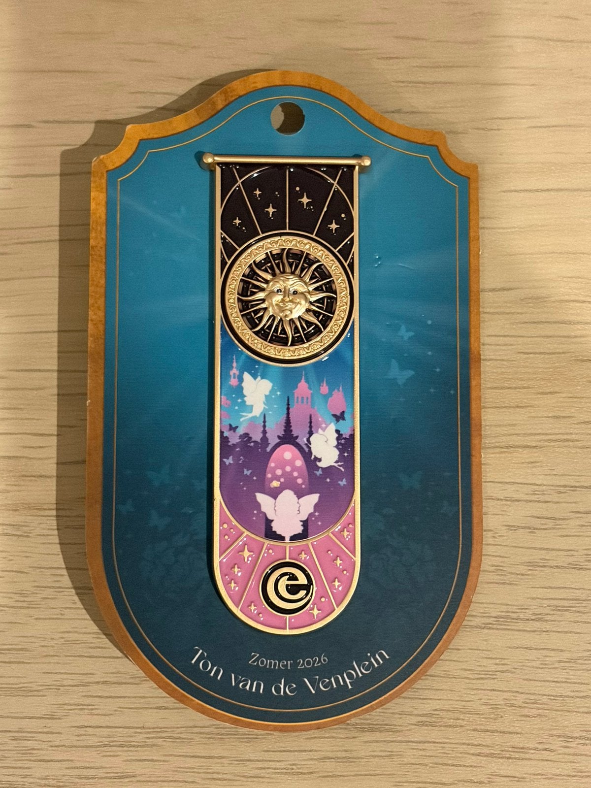RUILEN pin 3 (ton van ven plein) voor pin 2 (ruigrijk), Verzamelen, Efteling, Ophalen, Nieuw, Button of Speldje