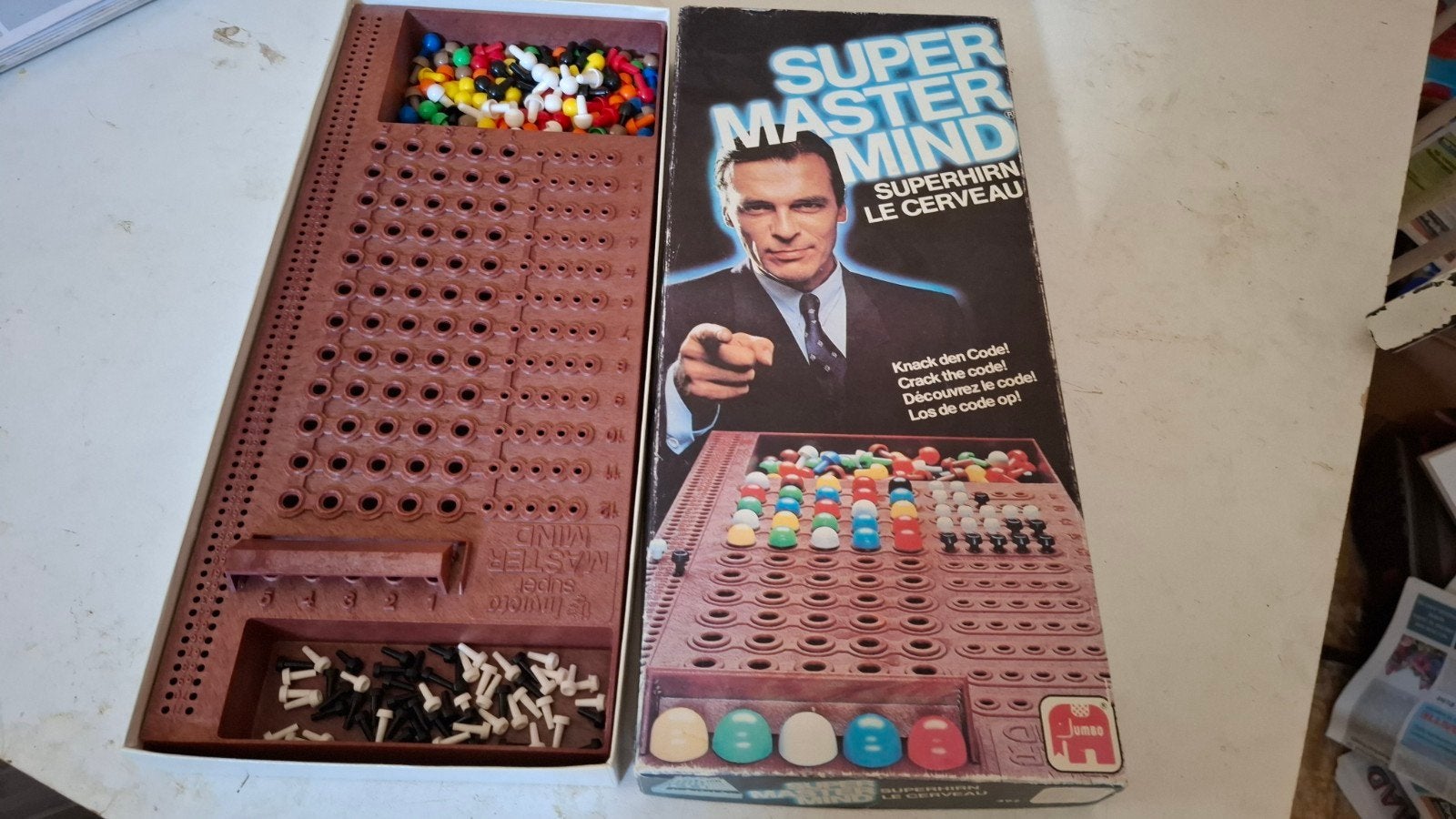 super mastermind, Een of twee spelers, Ophalen of Verzenden, Gebruikt, Jumbo