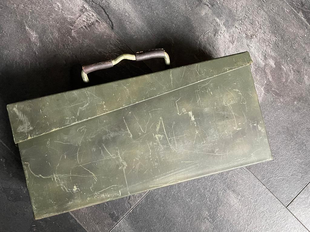 Mg kistje post wo2 ww2, Ophalen of Verzenden, Overige soorten, Overige gebieden, Kist of Geocache