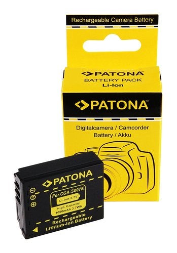 Battery PANASONIC CGA-S007 S007 DMC-TZ5 TZ4 TZ3 TZ2 TZ1, Nieuw