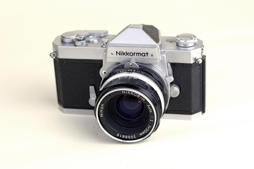 Nikon Nikkormat met lenzen, Audio, Tv en Foto, Fotocamera's Analoog, Ophalen of Verzenden, Spiegelreflex, Nikon