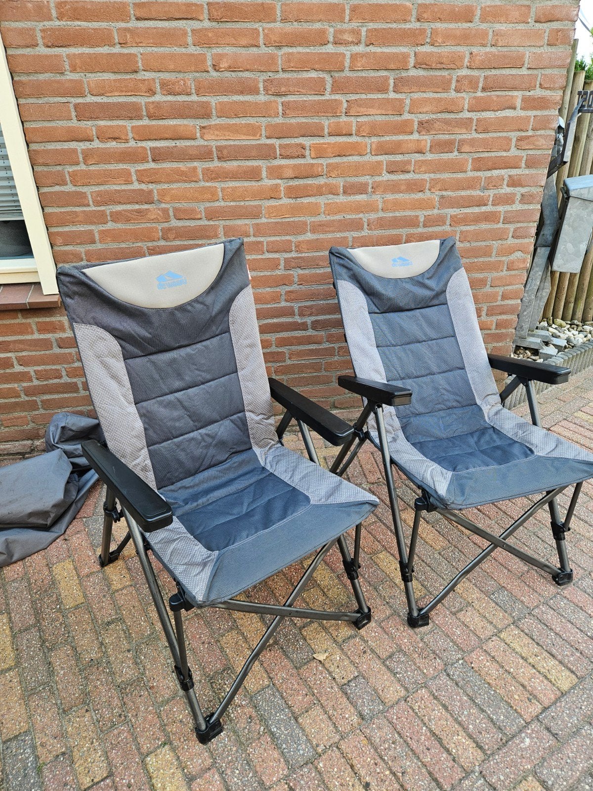De Waard Vecht campingstoelen - Set van 2, Ophalen, Zo goed als nieuw, Campingstoel
