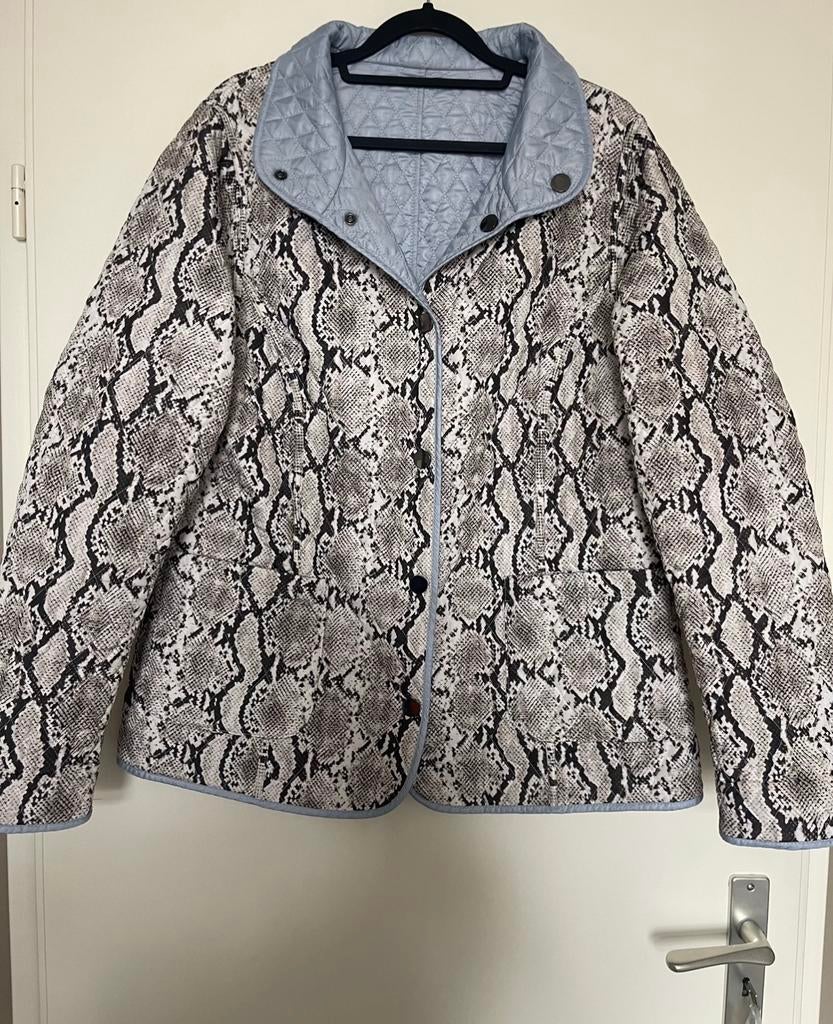 ATELIER reversible zomer / tussen jas maat 42, Ophalen of Verzenden, Zo goed als nieuw, Maat 42/44 (L), Blauw
