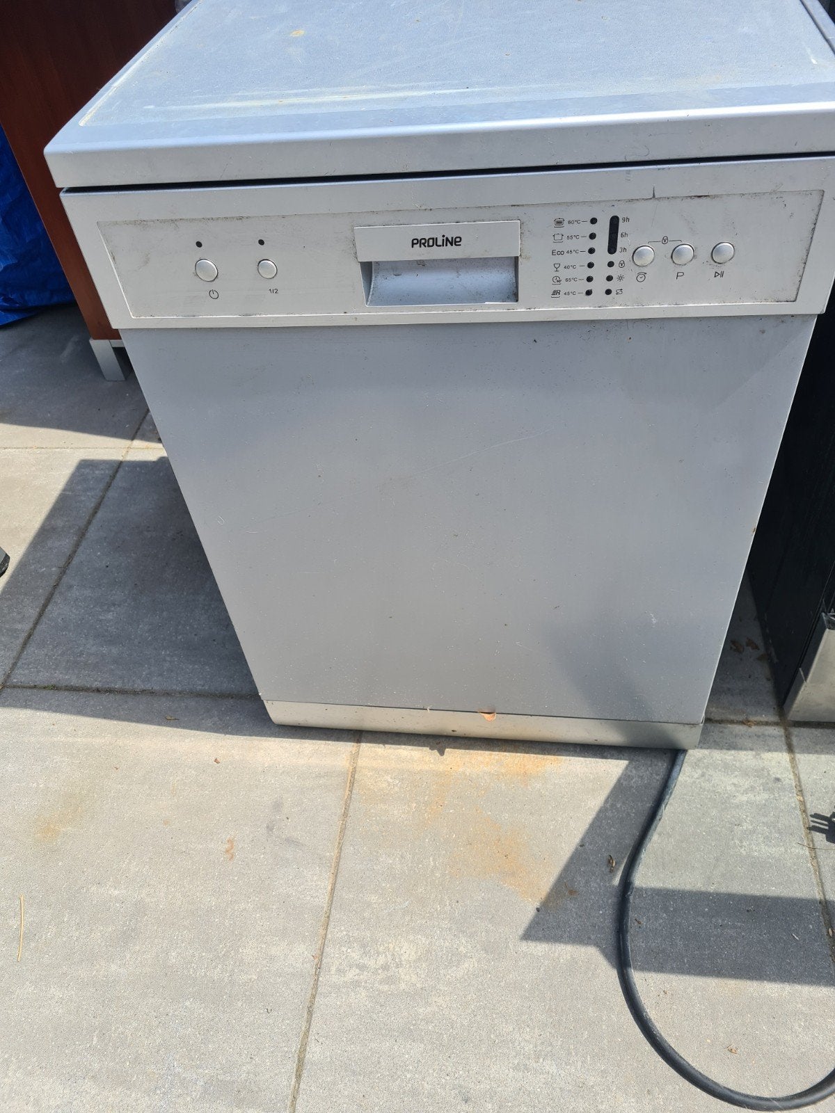 Proline Vrijstaande Afwasmachine - Gebruikt, Ophalen, Gebruikt, 60 cm of meer, Eco programma