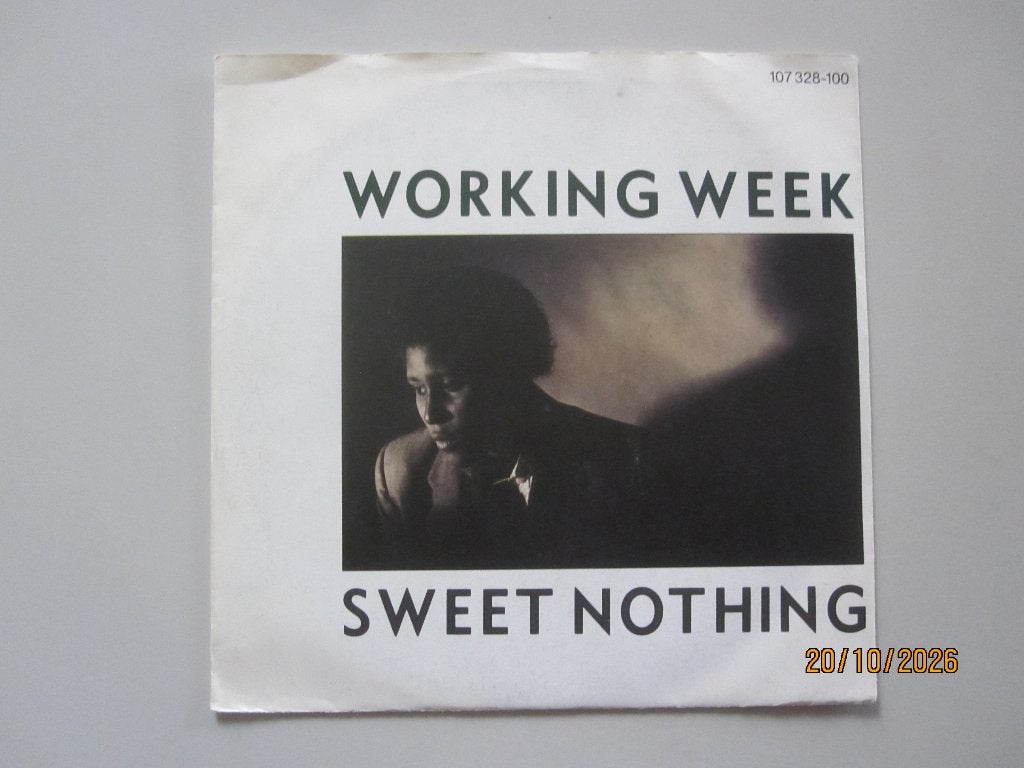 WORKING WEEK -  sweet nothing - vinyl 7", Cd's en Dvd's, Gebruikt, 7 inch, Ophalen of Verzenden, Jazz en Blues