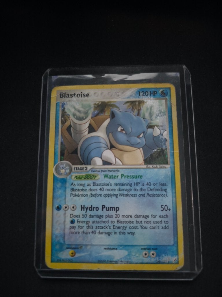 Blastoise 14, Ophalen, Gebruikt, Losse kaart