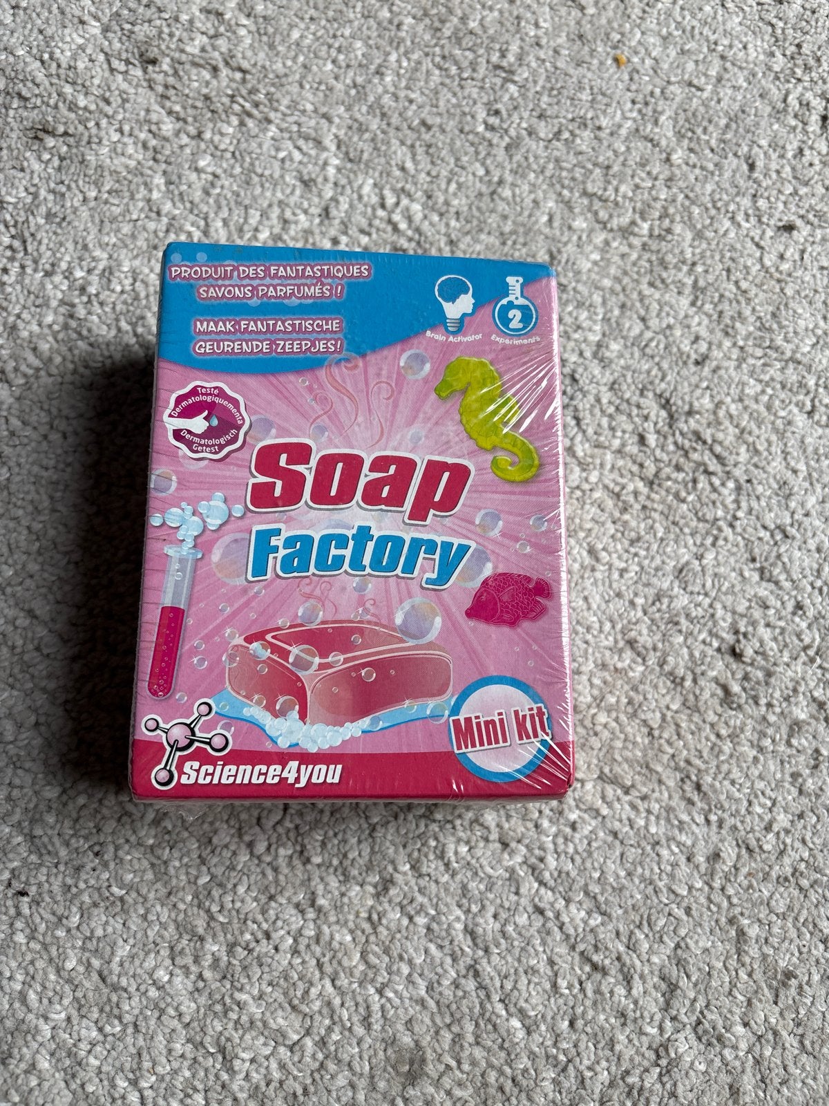 Science4you Soap Factory Mini Kit - Maak je eigen zeepjes, Ophalen of Verzenden, Nieuw, Knutselen