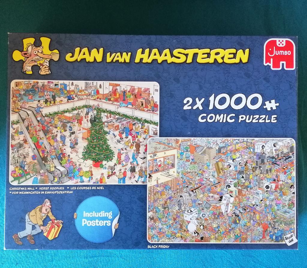 Jan van Haasteren puzzels, Ophalen of Verzenden, 500 t/m 1500 stukjes, Zo goed als nieuw, Legpuzzel